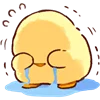 😞 Эмодзи «Cutie Chicken» для Telegram