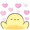 💕 Эмодзи «Cutie Chicken» для Telegram