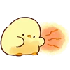 🍽 Эмодзи «Cutie Chicken» для Telegram