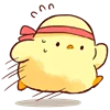 🏃‍♀️ Эмодзи «Cutie Chicken» для Telegram