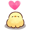 😶 Эмодзи «Cutie Chicken» для Telegram