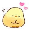 😞 Эмодзи «Cutie Chicken» для Telegram