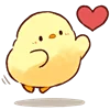 ❤️ Эмодзи «Cutie Chicken» для Telegram