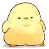 😶 Эмодзи «Cutie Chicken» для Telegram