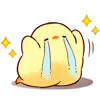 😭 Эмодзи «Cutie Chicken» для Telegram
