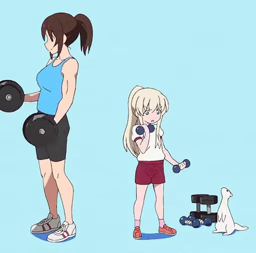 💪 Стикер «Cutie» для Telegram