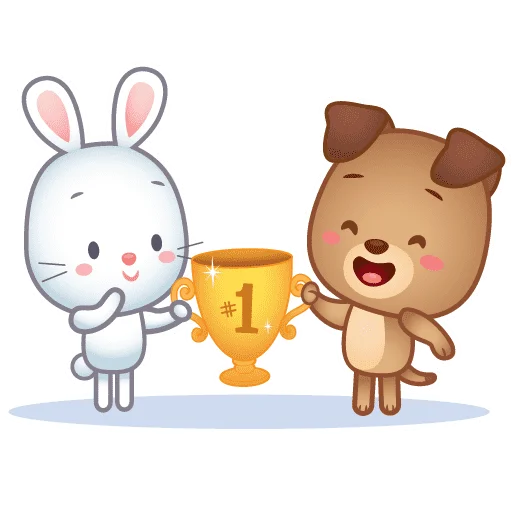 🏅 Стикер «Cutiepet» для Telegram
