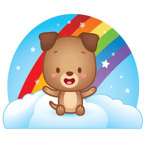 🌈 Стикер «Cutiepet» для Telegram