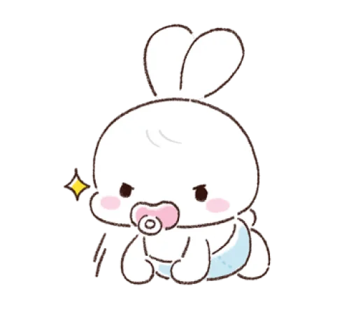 Стикерпак Cutie Pie Ba для Telegram
