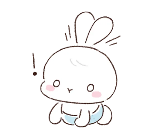 😱 Стикер «Cutie Pie Ba» для Telegram