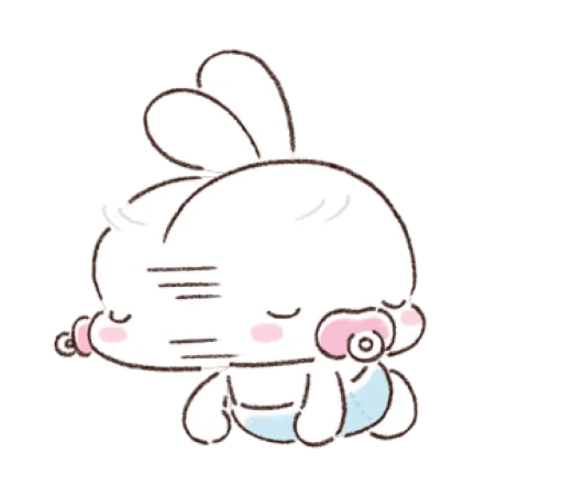 😖 Стикер «Cutie Pie Ba» для Telegram