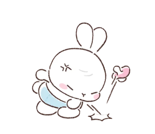 😠 Стикер «Cutie Pie Ba» для Telegram