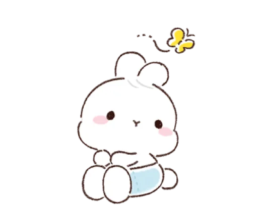 🙂 Стикер «Cutie Pie Ba» для Telegram