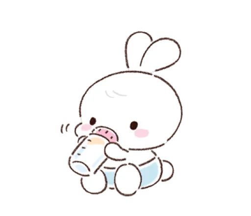 🍼 Стикер «Cutie Pie Ba» для Telegram