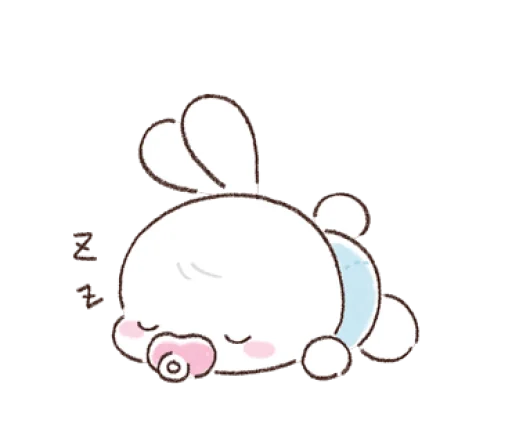 😴 Стикер «Cutie Pie Ba» для Telegram