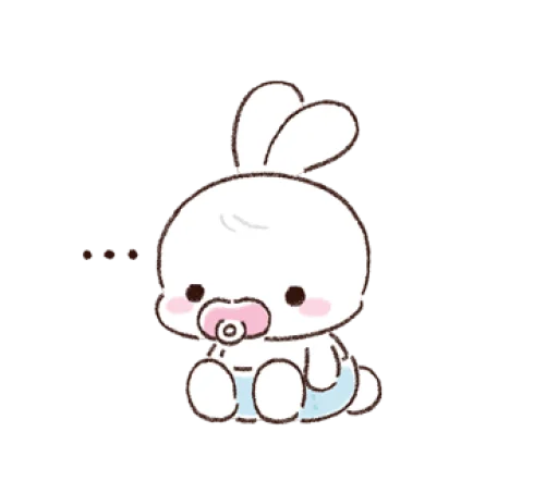 😐 Стикер «Cutie Pie Ba» для Telegram