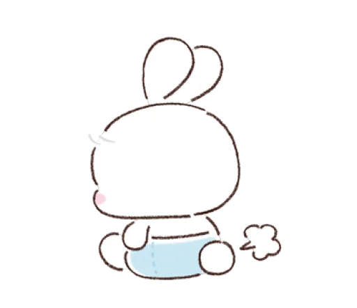 💨 Стикер «Cutie Pie Ba» для Telegram