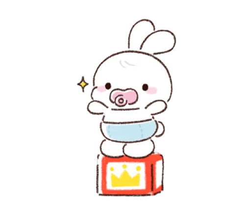 😃 Стикер «Cutie Pie Ba» для Telegram