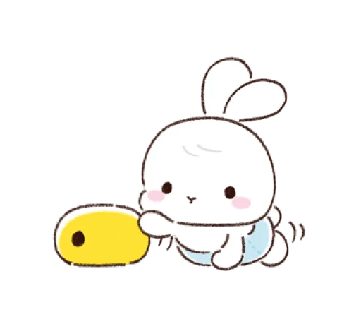 🙂 Стикер «Cutie Pie Ba» для Telegram