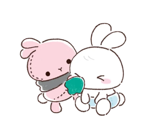 😚 Стикер «Cutie Pie Ba» для Telegram