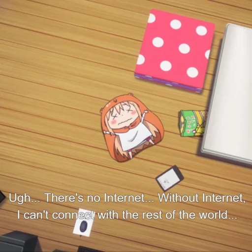 🖇 Стикер «Umaru chan» для Telegram