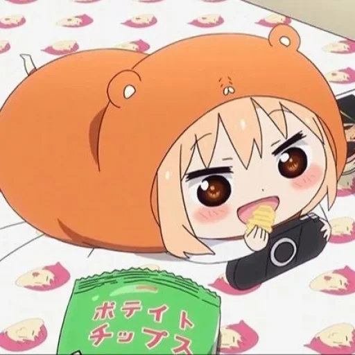 📎 Стикер «Umaru chan» для Telegram