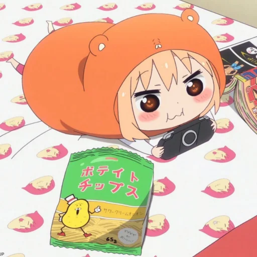 🖇 Стикер «Umaru chan» для Telegram