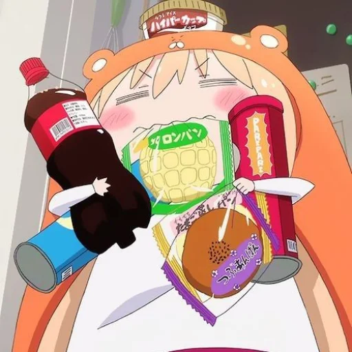 📎 Стикер «Umaru chan» для Telegram