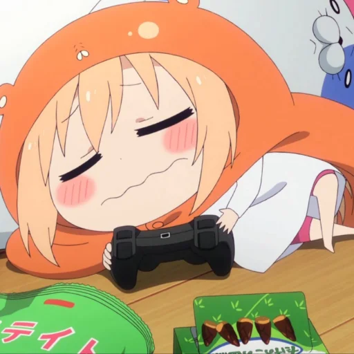 📎 Стикер «Umaru chan» для Telegram