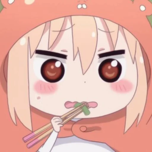 📎 Стикер «Umaru chan» для Telegram
