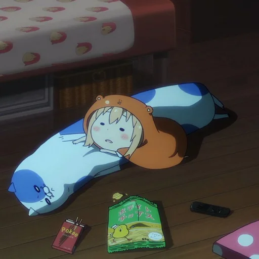 📎 Стикер «Umaru chan» для Telegram