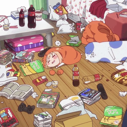 📎 Стикер «Umaru chan» для Telegram