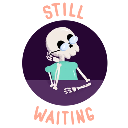 💀 Стикер «wow how cutie» для Telegram