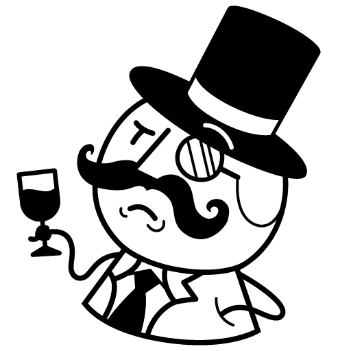 💅 Стикер «Cutout» для Telegram