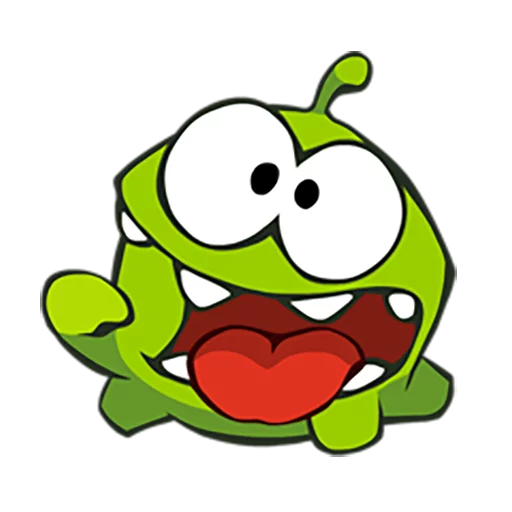 😜 Стикер «Cut the Rope» для Telegram