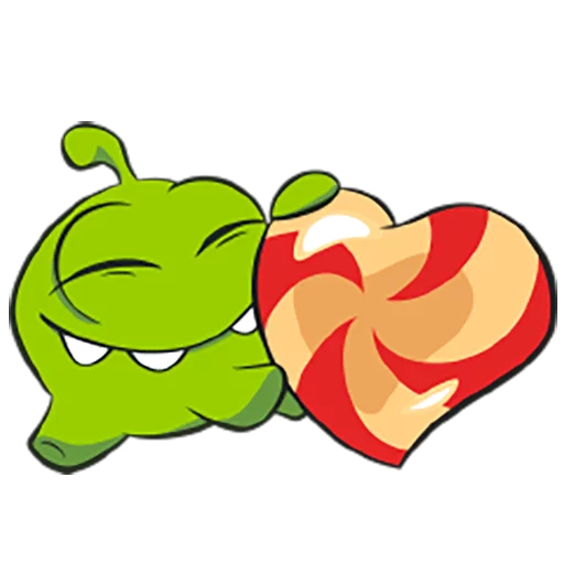 😘 Стикер «Cut the Rope» для Telegram