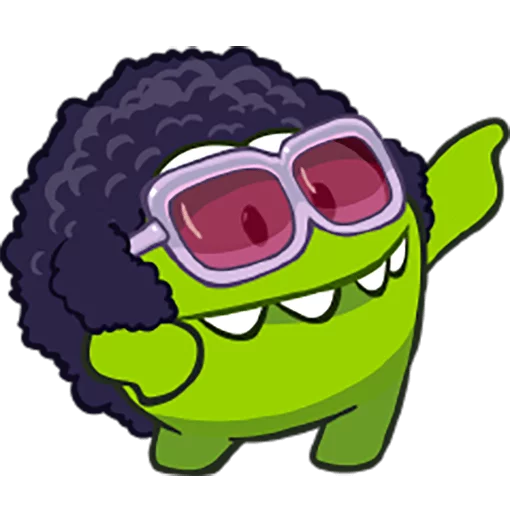 😎 Стикер «Cut the Rope» для Telegram