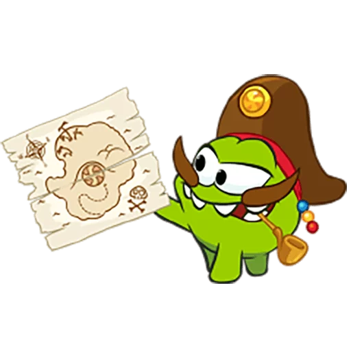 🌐 Стикер «Cut the Rope» для Telegram