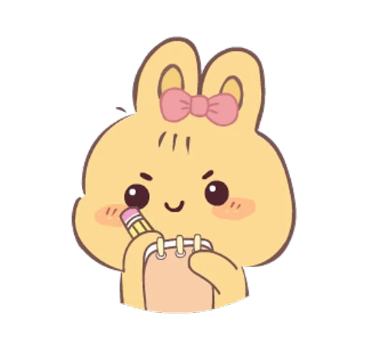 ⭐ Стикер «cute hazel hop» для Telegram