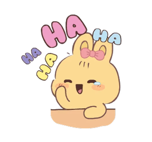 ⭐ Стикер «cute hazel hop» для Telegram