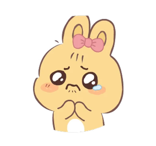 ⭐ Стикер «cute hazel hop» для Telegram