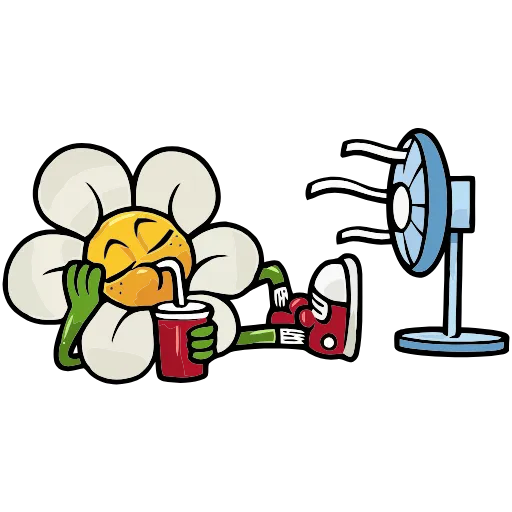 😌 Эмодзи «Цветик» для Telegram
