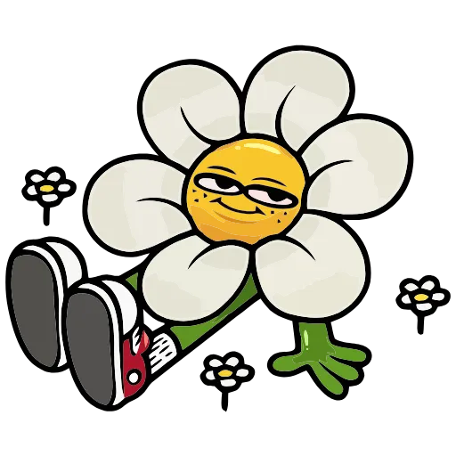 😌 Эмодзи «Цветик» для Telegram