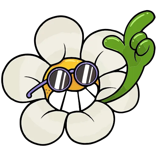 😎 Эмодзи «Цветик» для Telegram