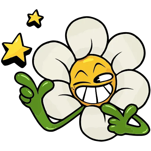 😉 Эмодзи «Цветик» для Telegram