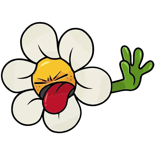 🤢 Эмодзи «Цветик» для Telegram