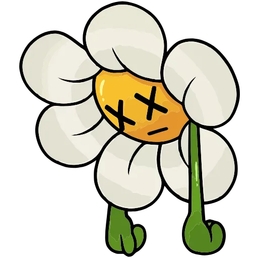 😵 Эмодзи «Цветик» для Telegram