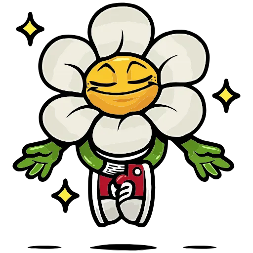 😌 Эмодзи «Цветик» для Telegram