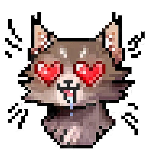 😍 Стикер «CatWar Неодобренное Дальнозоркость» для Telegram