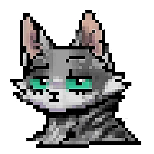 🤨 Стикер «CatWar Неодобренное Дальнозоркость» для Telegram